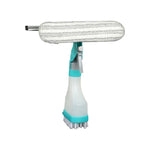 YJ520 Nettoyeur de vitres 4 en 1 double face avec pulvérisateur portatif pour vitres de voiture et miroirs