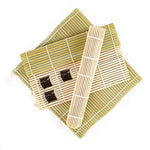 Rideau à sushi en bambou antiadhésif 23 x 22 cm