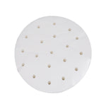 100 feuilles / paquet papier vapeur antiadhésif jetable papier sulfurisé rond pour friteuse à air, 6 pouces (15,2 cm), 7 pouces (17,78 cm), 8 pouces (20,3 cm), 9 pouces (22,86 cm)