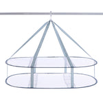 Filet de séchage pliable pour vêtements, séchoir suspendu pour pulls, 51 cm 1 couche, 51 cm 2 couches, 61 cm 1 couche, 61 cm 2 couches, 61 x 76 cm 1 couche, 61 x 76 cm 2 couches, 61 x 76 cm 3 couches