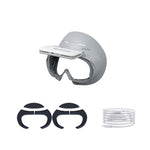 Pour PICO 4 Hibloks VR Lunettes Coussin Protecteur de Visage Avec Ventilateur, 1pc Coton PU, 2pcs Coton PU, 1pc Soie Glacée, 2pcs Soie Glacée