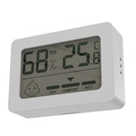 Household Indoor Mini Electronic Temperature And Humidity Meter With Stand, Rectangle
