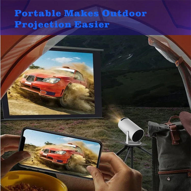 Projecteur intelligent HY300 système Android 11.0 120 lumens projecteur portable, prise US, prise UK, prise AU, prise EU