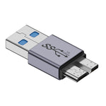 Adaptateur Micro B mâle USB lien convertisseur interface boîtier HDD, transfert USB femelle, transfert Type-C femelle, transfert USB mâle, transfert Type-C mâle
