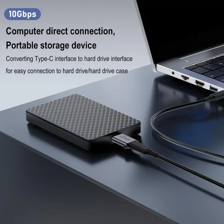Adaptateur Micro B mâle USB lien convertisseur interface boîtier HDD, transfert USB femelle, transfert Type-C femelle, transfert USB mâle, transfert Type-C mâle