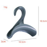 Lot de 5 cintres en forme d'arche pour placard, porte-chapeaux et écharpes, anti-déformation