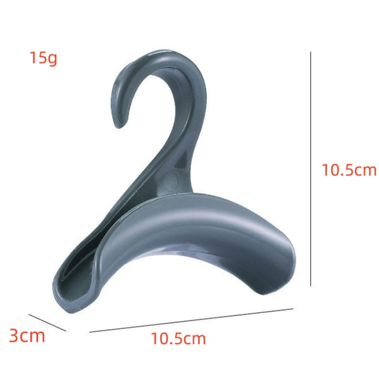 Lot de 5 cintres en forme d'arche pour placard, porte-chapeaux et écharpes, anti-déformation