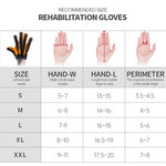 Gants de rééducation robotisés intelligents, avec adaptateur secteur britannique, S, M, L, XL, XXL