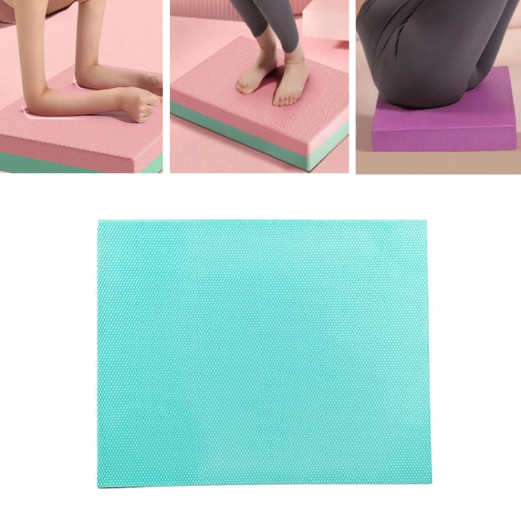 Tapis d'équilibre 40x50x6cm, tapis de sport pour genoux, tapis de soutien plat fitness, bleu Tiffany, rose millénaire, bleu foncé, violet