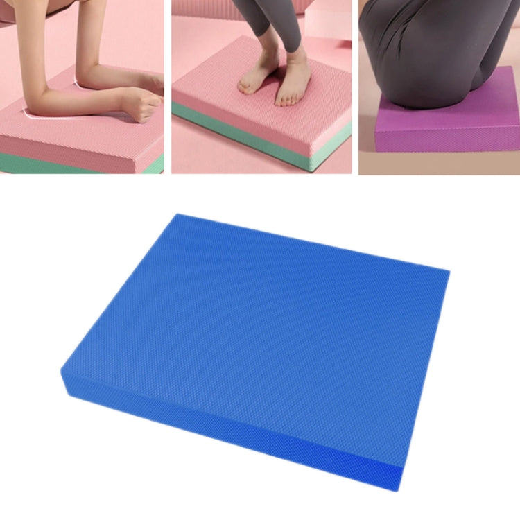 Tapis d'équilibre 40x50x6cm, tapis de sport pour genoux, tapis de soutien plat fitness, bleu Tiffany, rose millénaire, bleu foncé, violet