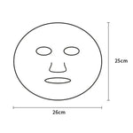 Lot de 10 masques faciaux jetables transparents en film plastique pour salon de beauté