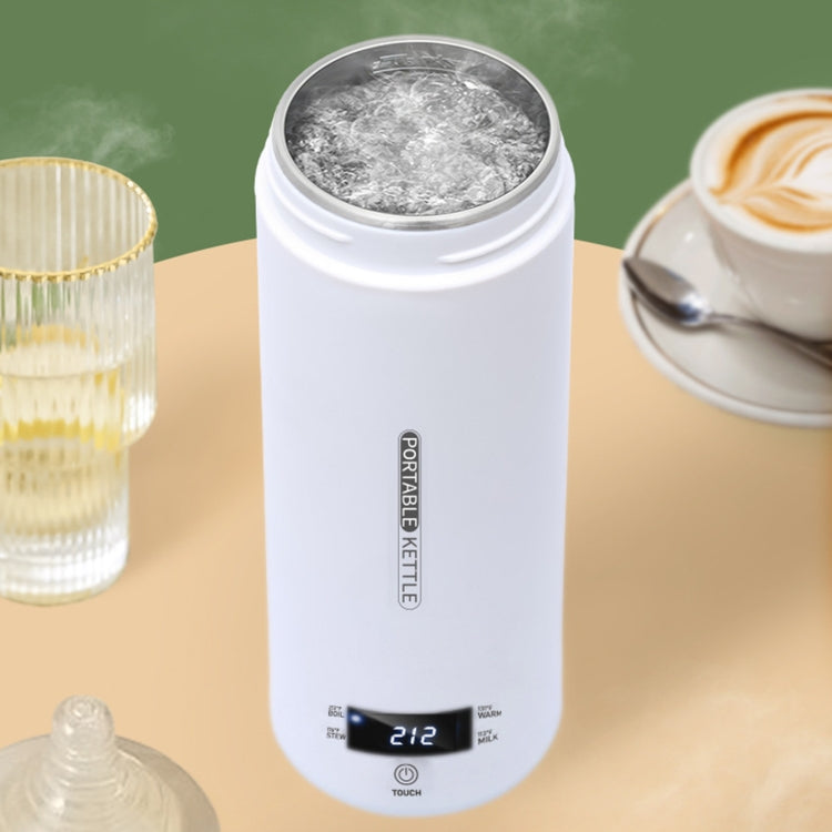 Tasse à eau chauffante électrique 300W 500ml, Bouilloire intelligente à contrôle de température, prise américaine SUS304, prise américaine SUS316, prise britannique SUS304, prise britannique SUS316, prise européenne SUS304, prise européenne SUS316