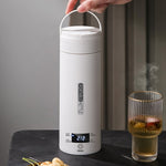 Tasse à eau chauffante électrique 300W 500ml, Bouilloire intelligente à contrôle de température, prise américaine SUS304, prise américaine SUS316, prise britannique SUS304, prise britannique SUS316, prise européenne SUS304, prise européenne SUS316