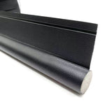 Bande d'étanchéité de bas de porte, joint de porte insonorisé et coupe-vent, autocollant de bas de porte, bande de blocage auto-adhésive, Unilatéral Marron, Unilatéral Noir, Unilatéral Gris