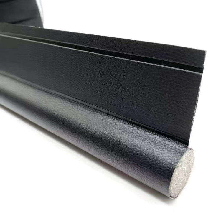 Bande d'étanchéité de bas de porte, joint de porte insonorisé et coupe-vent, autocollant de bas de porte, bande de blocage auto-adhésive, Unilatéral Marron, Unilatéral Noir, Unilatéral Gris