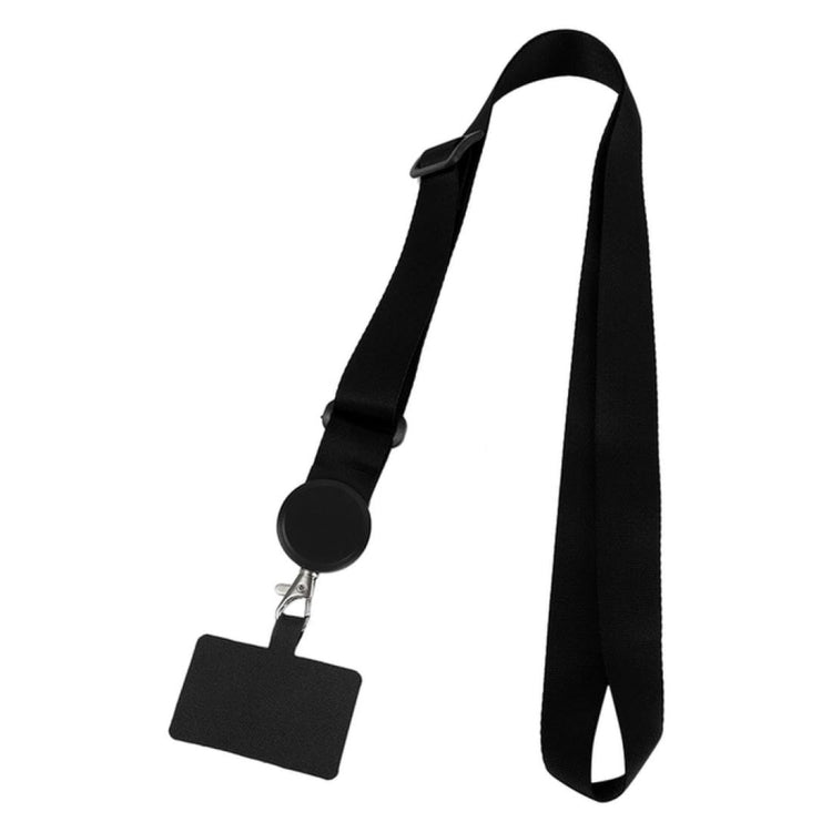 Cordon de cou anti-perte pour téléphone portable, chaîne amovible, noir, violet, beige