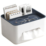 Boîte de rangement multifonctionnelle pour mouchoirs, serviettes et télécommandes