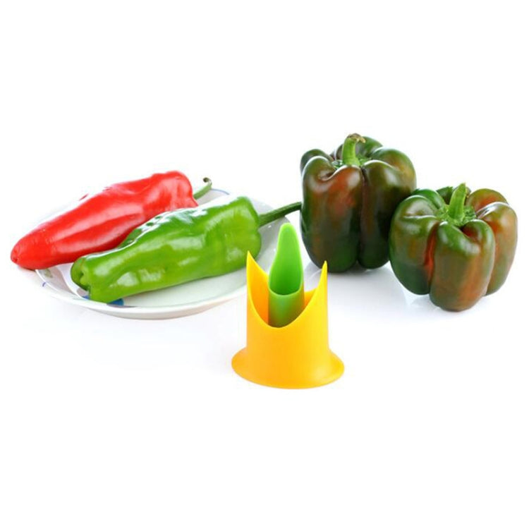 Épépineur 2 en 1 pour piments et légumes