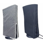 Étui de protection anti-poussière pour lecteur de disque et console numérique PS5 Slim, gris vertical, noir vertical, gris horizontal, noir horizontal