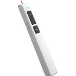 Deli 2.4GHz Tourne-page USB avec clic et pointeur laser pour PPT, 2802 (Noir), 2802 (Blanc)