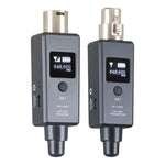 Système micro sans fil MTU-002 UHF DSP émetteur et récepteur micro/ligne deux modes