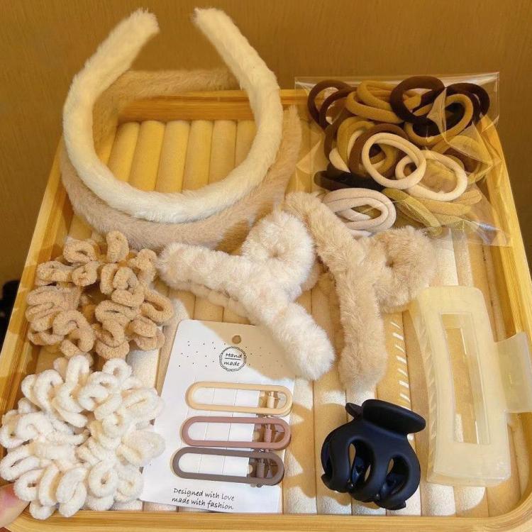 Lot d'accessoires pour cheveux mixtes : pince à cheveux, élastique, serre-tête simple et élégant, 111 pièces, 31 pièces, 67 pièces