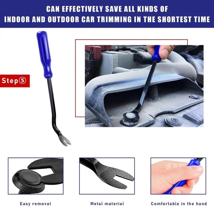 Kit de 5 outils de démontage et de garniture de panneau audio de voiture