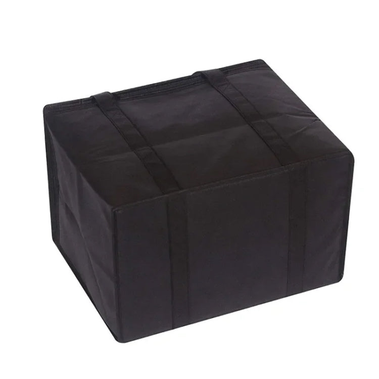 Sac isotherme en aluminium non tissé pour bento, sac repas à emporter avec plaque de fond, 41x26x33cm