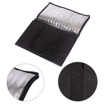 Sac isotherme en aluminium non tissé pour bento, sac repas à emporter avec plaque de fond, 41x26x33cm