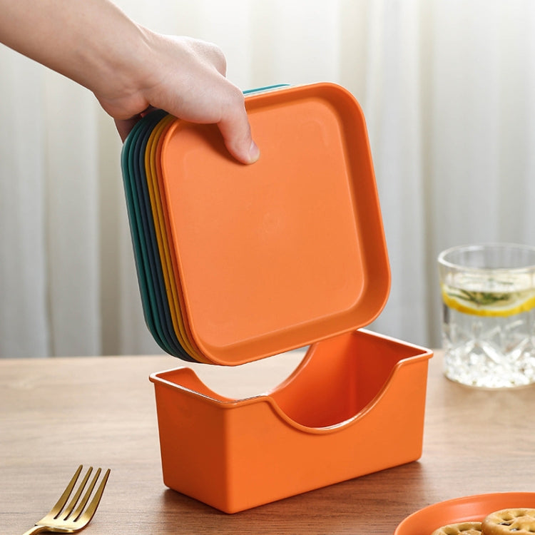 Base en plastique pour assiettes dans l'organisateur de vaisselle de 6 pouces, Base