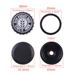 Pour AirTag 2e génération / AirTag 1re génération Coque de protection pour traqueur de vélo Support de fixation caché pour casque de vélo Antivol, rond, couvercle de bière
