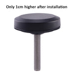Pour AirTag 2e génération / AirTag 1re génération Coque de protection pour traqueur de vélo Support de fixation caché pour casque de vélo Antivol, rond, couvercle de bière