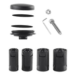 Pour support antivol de vélo GPS caché AirTag 2e génération / AirTag 1re génération, tube de fourche avant, style 1, style 2