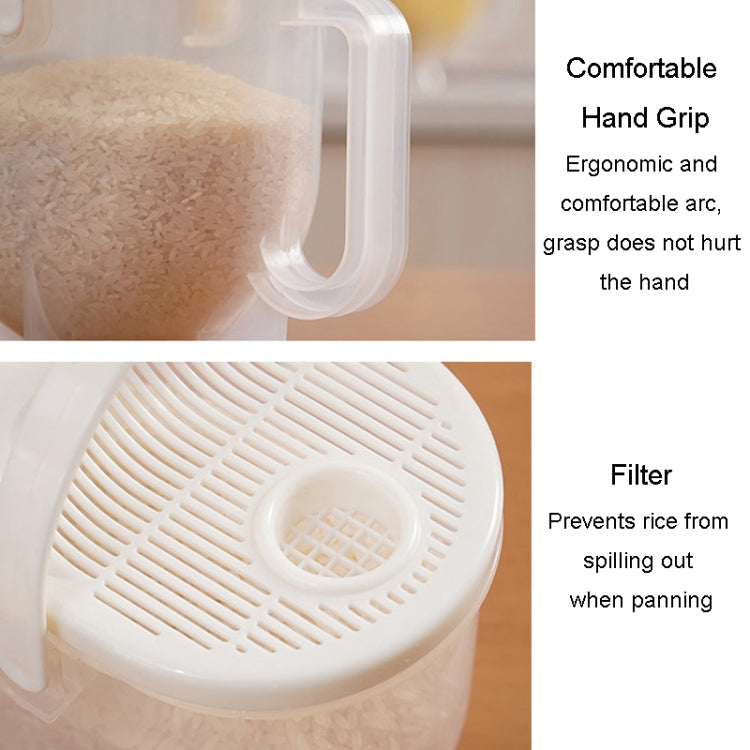 Passoire à riz de cuisine Maison Lave-riz Convection en plastique Bac à riz