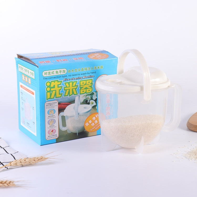 Passoire à riz de cuisine Maison Lave-riz Convection en plastique Bac à riz
