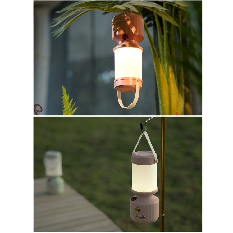 Veilleuse de chevet LED tripolaire à intensité variable Lumière d'ambiance décorative de camping