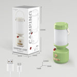 Veilleuse de chevet LED tripolaire à intensité variable Lumière d'ambiance décorative de camping