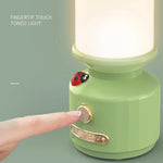 Veilleuse de chevet LED tripolaire à intensité variable Lumière d'ambiance décorative de camping