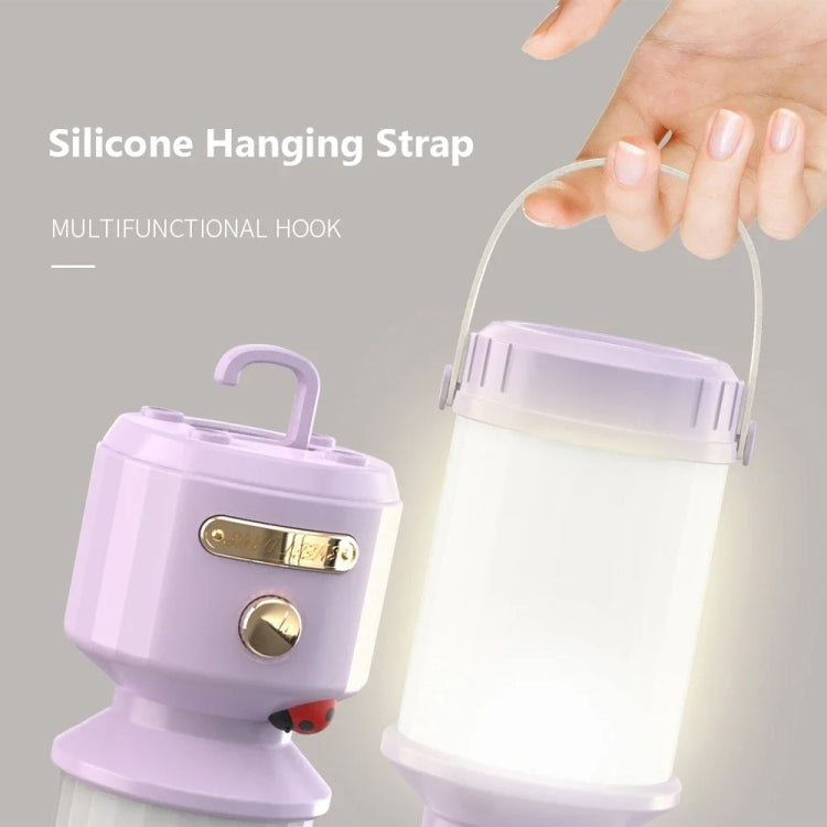 Veilleuse de chevet LED tripolaire à intensité variable Lumière d'ambiance décorative de camping