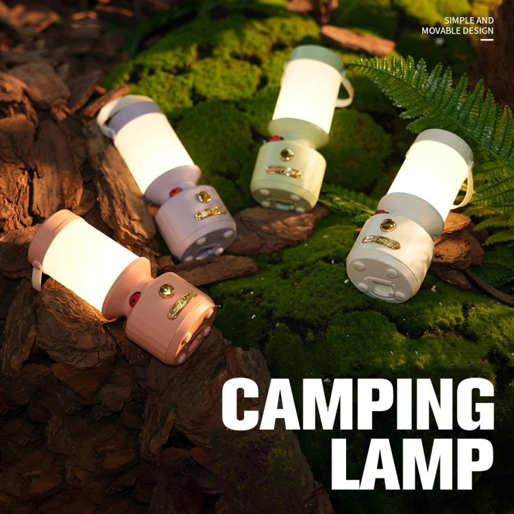 Veilleuse de chevet LED tripolaire à intensité variable Lumière d'ambiance décorative de camping