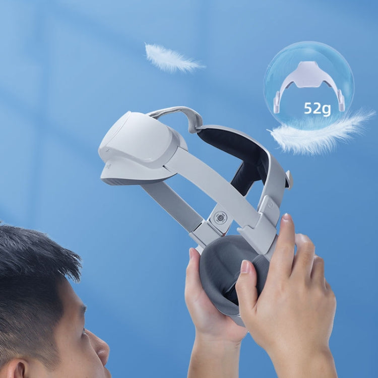 Pour PICO 4 Hibloks Bandeau sans pression Sangle de tête en PU haute élasticité Accessoires VR