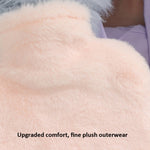 Bouillotte 1L Double Mains en Peluche Mignonne, Chiot Noir et Blanc, Ours Brun, Grenouille Vert Fruit, Canard Jaune, Lapin Rose, Consortium, Chat Coquin, Petit Ours Brun, Petit Lapin Blanc