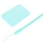 Boîte à photos pailletée de 3 pouces pour crème glacée, boîte de rangement pour cartes photo de célébrités pour Polaroids, transparente, rose, violette, bleue, verte