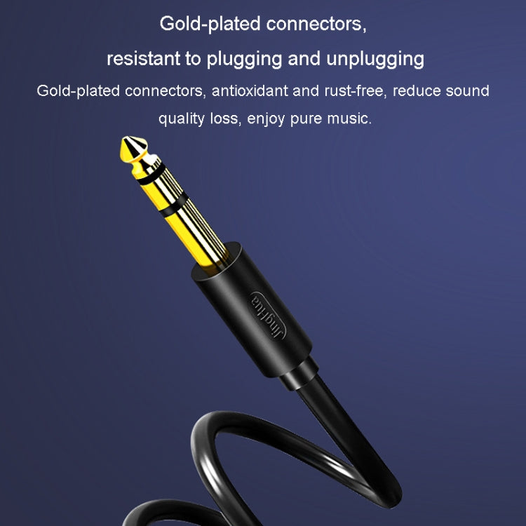 Câble audio amplificateur guitare JINGHUA 3,5 mm vers 6,5 mm, câble 6,35 mm, 0,5 m, 1,5 m, 3 m, 5 m