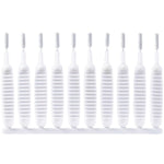 10 pièces/paquet Brosse de Nettoyage Multifonctionnelle pour Trous de Douche, Outil Anti-blocage pour Robinet de Bain
