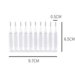 10 pièces/paquet Brosse de Nettoyage Multifonctionnelle pour Trous de Douche, Outil Anti-blocage pour Robinet de Bain