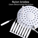 10 pièces/paquet Brosse de Nettoyage Multifonctionnelle pour Trous de Douche, Outil Anti-blocage pour Robinet de Bain