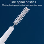 10 pièces/paquet Brosse de Nettoyage Multifonctionnelle pour Trous de Douche, Outil Anti-blocage pour Robinet de Bain