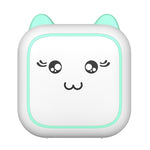 Imprimante thermique photo portable Bluetooth M5 mini cartoon, bleu, rose