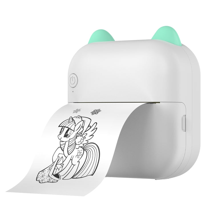 Imprimante thermique photo portable Bluetooth M5 mini cartoon, bleu, rose